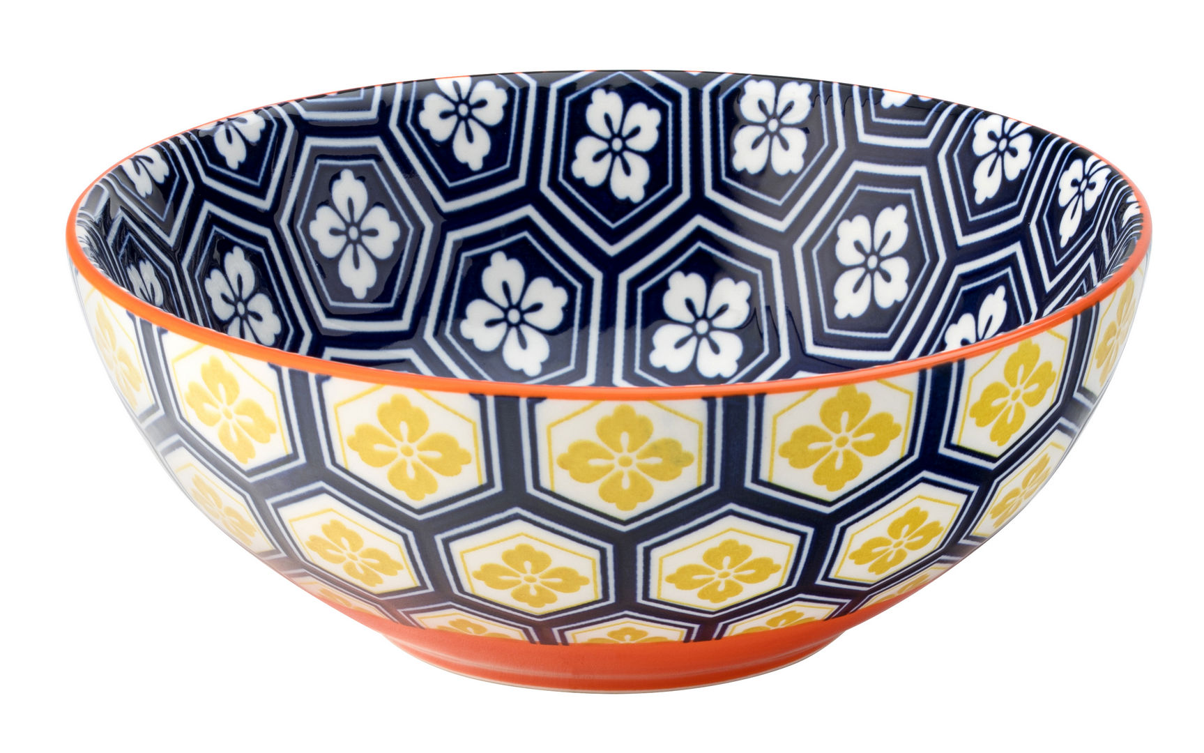 Cadiz Blue & Orange Bowl 6.3